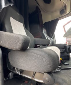 Western Star 5700 air ride seat, Western Star 5700 passenger seat, Western Star 5700 seat, Western Star 5700 air seat, Western Star 5700 truck seat, used Western Star 5700 seat, Western Star 5700 seat for sale, 2018 Western Star 5700 seat, black cloth truck seat, black air ride seat, passenger air ride seat, right passenger truck seat, Western Star truck seat, used truck air ride seat, semi truck passenger seat, heavy duty truck seat, Western Star replacement seat.