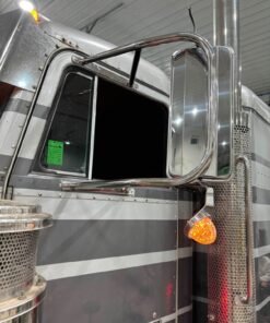 Peterbilt 359 mirror brackets, Peterbilt 379 mirror brackets, Peterbilt 359 stainless mirror brackets, Peterbilt 379 stainless mirror brackets, Peterbilt 359 door mount mirror brackets, Peterbilt 379 door mount mirror brackets, Peterbilt tube style mirror brackets, polished stainless mirror brackets, 304 stainless steel mirror brackets, Peterbilt custom mirror brackets, Peterbilt show truck parts, Peterbilt 359 custom parts, Peterbilt 379 custom parts, Peterbilt 359 restoration parts, Peterbilt 379 restoration parts, Peterbilt door mount mirrors, semi truck mirror brackets, custom truck mirror brackets