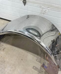 304 stainless steel half fenders, long half fenders, stainless truck fenders, semi truck half fenders, heavy duty truck fenders, 304 stainless fenders, polished stainless truck fenders, Low Air Leaf fender mounts, low air leaf mounts, truck fenders with mounts, semi truck fender pair, heavy duty fender pair, stainless steel semi truck fenders, replacement truck fenders, custom truck fenders, commercial truck fenders, long half fender set
