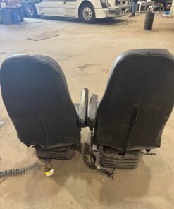 Volvo truck seats, Volvo semi truck seats, used Volvo truck seats, Volvo seat pair, Volvo driver seat, Volvo passenger seat, Volvo truck interior parts, semi truck seats, heavy duty truck seats, commercial truck seats, used truck seats for sale, Volvo replacement seats, truck seat pair, semi truck interior replacement parts, heavy duty truck interior, Volvo cab seats
