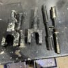Peterbilt 389 tow hooks, Peterbilt 389 front bumper tow hooks, Peterbilt 389 front tow hooks, Peterbilt 389 bumper hooks, Peterbilt 389 tow hook assembly, Peterbilt front bumper tow hooks, heavy duty truck tow hooks, semi truck tow hooks, Peterbilt towing hooks, used Peterbilt 389 parts, Peterbilt 389 replacement parts, Peterbilt truck bumper parts, commercial truck tow hooks, heavy duty Peterbilt parts, Peterbilt 389 front bumper parts