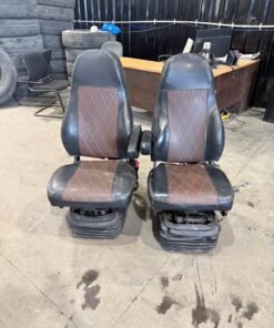 Volvo truck seats, Volvo semi truck seats, used Volvo truck seats, Volvo seat pair, Volvo driver seat, Volvo passenger seat, Volvo truck interior parts, semi truck seats, heavy duty truck seats, commercial truck seats, used truck seats for sale, Volvo replacement seats, truck seat pair, semi truck interior replacement parts, heavy duty truck interior, Volvo cab seats