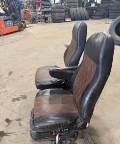 Volvo truck seats, Volvo semi truck seats, used Volvo truck seats, Volvo seat pair, Volvo driver seat, Volvo passenger seat, Volvo truck interior parts, semi truck seats, heavy duty truck seats, commercial truck seats, used truck seats for sale, Volvo replacement seats, truck seat pair, semi truck interior replacement parts, heavy duty truck interior, Volvo cab seats