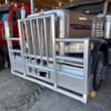 Herd bumper Peterbilt 389, Peterbilt 389 bumper, Peterbilt 389 front bumper, Herd Peterbilt bumper, used Peterbilt 389 bumper, Peterbilt truck bumper, heavy duty Peterbilt bumper, Peterbilt 389 replacement bumper, semi truck bumper, used truck parts, Peterbilt 389 parts, Herd heavy duty bumper