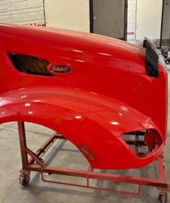 Peterbilt 579 hood, Peterbilt 579 short hood, Peterbilt 579 S11 hood, Peterbilt 579 replacement hood, Peterbilt 579 used hood, used Peterbilt 579 parts, Peterbilt short hood, Peterbilt 579 truck hood, Peterbilt 579 front hood, Peterbilt truck parts, semi truck hood, used semi truck hood, heavy duty truck hood, Peterbilt replacement parts, Peterbilt 579 body parts