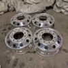 Peterbilt 379 wheels, Peterbilt 379 22.5 wheels, 22.5 inch truck wheels, Peterbilt truck wheels, used Peterbilt wheels, used 22.5 wheels, Peterbilt 379 replacement wheels, semi truck wheels, heavy duty truck wheels, Peterbilt parts, used semi truck parts, Peterbilt 379 parts, truck wheel replacement, 22.5 truck wheels
