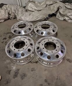 Peterbilt 379 wheels, Peterbilt 379 22.5 wheels, 22.5 inch truck wheels, Peterbilt truck wheels, used Peterbilt wheels, used 22.5 wheels, Peterbilt 379 replacement wheels, semi truck wheels, heavy duty truck wheels, Peterbilt parts, used semi truck parts, Peterbilt 379 parts, truck wheel replacement, 22.5 truck wheels