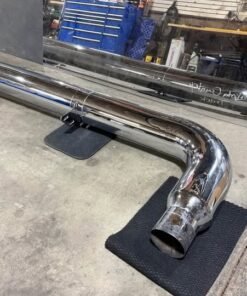 Peterbilt exhaust stack, Peterbilt 7 inch exhaust stack, 7 inch Peterbilt exhaust, Peterbilt exhaust pipe, Peterbilt exhaust stack used, used Peterbilt exhaust, semi truck exhaust stack, semi truck exhaust pipe, 7 inch truck exhaust stack, heavy duty truck exhaust, Peterbilt replacement exhaust, Peterbilt truck parts, semi truck replacement parts, custom semi truck exhaust, truck exhaust stack with clamps, Peterbilt miter exhaust stack, diesel truck exhaust stack