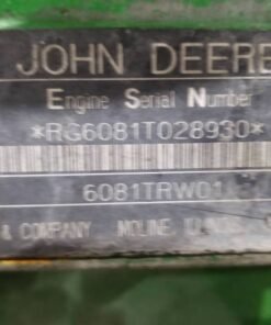 John Deere 7710 Engine, John Deere 6081TRW01 Engine, 6081TRW01 Engine, John Deere Tractor Engine, John Deere Used Engine, John Deere Replacement Engine, Used John Deere Engine, John Deere Diesel Engine, John Deere 7710 Replacement Engine, Used Tractor Engines, Agricultural Tractor Engines, Diesel Tractor Engines