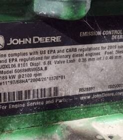 John Deere 7830 Engine, John Deere 6068HRW65 Engine, 6068HRW65 Engine, John Deere Tractor Engine, John Deere 7830 Replacement Engine, Used John Deere Engine, Used John Deere Tractor Engine, John Deere Diesel Engine, John Deere Engine for Sale, 6068 Engine, John Deere Engine Replacement, Agricultural Equipment Engine, Heavy Duty Diesel Engine, Used Tractor Engine, John Deere 7830 Parts