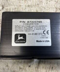2007 John Deere 444H Electrical Parts, John Deere 444H Electrical Parts, John Deere AT223785, John Deere AT223785 Converter, Used John Deere Electrical Parts, John Deere Wheel Loader Electrical Parts, John Deere 444H Converter, John Deere Converter, John Deere Electrical Misc Parts, Used John Deere 444H Parts, John Deere 444H Parts, John Deere Wheel Loader Parts, Heavy Equipment Electrical Parts, Used Heavy Equipment Electrical Parts, John Deere Electrical Components, John Deere Equipment Parts, John Deere 444H Replacement Parts