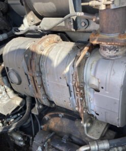 Takeuchi TL12R-2 DPF Assembly, 2020 Takeuchi TL12R-2 DPF, Used Takeuchi DPF Assembly, Takeuchi TL12R-2 Exhaust DPF, Takeuchi DPF Muffler Assembly, Takeuchi K1J508-18950, Takeuchi OEM K1J508-18950, Takeuchi TL12R-2 Exhaust, Takeuchi Skid Steer DPF, Takeuchi TL12R-2 Skid Steer Parts, Used Takeuchi Skid Steer Parts, Takeuchi Equipment Parts, Diesel Particulate Filter Assembly, DPF Muffler, Heavy Equipment Exhaust Parts, Skid Steer Exhaust Parts, Used Heavy Equipment Parts