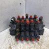2008 Gehl RS6-42 hydraulic valve, Gehl RS6-42 hydraulic valve, Gehl hydraulic valve, Gehl main control valve, Gehl telehandler parts, RS6-42 parts, OEM 210382 hydraulic valve, used Gehl parts, Gehl equipment parts, used hydraulic valve