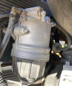 2017 John Deere 324E fuel filter assembly, John Deere 324E PRE-FUEL filter, John Deere AT435662, John Deere fuel filter assembly, John Deere 324E parts, used John Deere equipment parts, John Deere wheel loader parts, 324E replacement parts, heavy equipment fuel filter, used fuel filter assembly, John Deere fuel system parts
