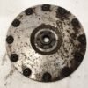 1990 Rex SP600-PD pump adapter plate, Rex SP600-PD splined pump adapter plate, Rex 402-624-1, Rex pump adapter plate, Rex compactor parts, used Rex equipment parts, Rex SP600-PD parts, used pump adapter plate, heavy equipment pump parts, compactor replacement parts, Rex heavy equipment parts, equipment miscellaneous parts