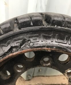1978 Toyota 02-FGC15 Tire and Rim, Toyota 02-FGC15 Tire and Rim, Toyota Forklift Tire and Rim, Toyota Forklift Wheel, Used Toyota Forklift Tire, Used Toyota Forklift Wheel, Industrial Equipment Tire and Rim, Heavy Equipment Tire and Rim, Solid Forklift Tire, Magnum Wheel, 18x7x12 1/8 Tire, 8 Bolt Forklift Wheel, Toyota Industrial Equipment Parts, Used Toyota Equipment Parts, Toyota 02-FGC15 Parts, Forklift Tires and Wheels, Heavy Equipment Wheels, Industrial Forklift Parts