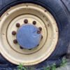 Gehl DL12H-40 Wheel, 2005 Gehl DL12H-40 Wheel, Used Gehl Wheel, Gehl DL12H-40 Equipment Wheel, Gehl L69114 Wheel, Gehl OEM L69114, Gehl Telehandler Wheel, Gehl DL12H-40 Telehandler Parts, Used Gehl Telehandler Parts, Gehl Equipment Parts, Heavy Equipment Wheel, Telehandler Wheel, 9X24 Equipment Wheel, 10 Lug Equipment Wheel, Left Driver Equipment Wheel, Used Heavy Equipment Parts