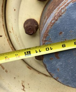 Gehl DL12H-40 Wheel, 2005 Gehl DL12H-40 Wheel, Used Gehl Wheel, Gehl DL12H-40 Equipment Wheel, Gehl L69114 Wheel, Gehl OEM L69114, Gehl Telehandler Wheel, Gehl DL12H-40 Telehandler Parts, Used Gehl Telehandler Parts, Gehl Equipment Parts, Heavy Equipment Wheel, Telehandler Wheel, 9X24 Equipment Wheel, 10 Lug Equipment Wheel, Left Driver Equipment Wheel, Used Heavy Equipment Parts