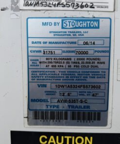 2015 Stoughton Dry Van Trailer, 2015 Stoughton 53 Foot Trailer, Stoughton 53' Dry Van, Stoughton Aluminum Dry Van Trailer, Used Stoughton Trailer, Used Dry Van Trailer, 53 Foot Van Trailer, 53' Aluminum Dry Van, Aluminum Semi Trailer, Sliding Tandem Axle Trailer, Tandem Axle Dry Van, Spring Suspension Dry Van, 70,000 GVW Trailer, 102 Inch Wide Trailer, 165 Inch Side Height Trailer, Roll Up Door Dry Van, Translucent Roof Trailer, Wood Floor Dry Van, E-Track Dry Van Trailer, Stoughton Trailer for Sale, Used Semi Trailer, Commercial Dry Van Trailer, Freight Trailer, Cargo Trailer, Used Van Trailer, Stoughton Trailers for Sale