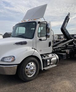 2023 Freightliner M2 112 hooklift truck, Freightliner M2 112 garbage truck, Freightliner M2 112 roll off truck, Freightliner refuse truck, used Freightliner M2 112, Freightliner hooklift truck, 2023 hooklift truck, garbage roll off truck, refuse collection truck, Swaploader SL-518X, SL-518X hooklift, 50,000 lb hooklift truck, Detroit DD13 450HP truck, Allison 4000 RDS transmission, Freightliner M2 112 for sale, used hooklift trucks, heavy duty refuse trucks, commercial garbage trucks, roll off trucks for sale