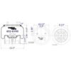 Dayton 452-8709 air spring, 4528709 air spring, Dayton Parts 452-8709, Hendrickson air spring, Turner air spring, Hendrickson Turner suspension, new air spring, replacement air spring, heavy duty truck air spring, truck suspension parts