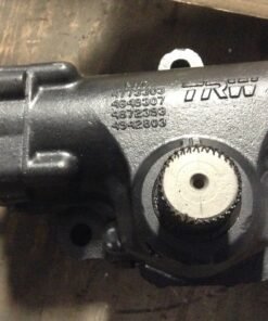 Freightliner C120 Century steering gear, Freightliner C120 steering rack, TRW Ross TAS65129, TAS65129 steering gear, TAS652262 steering gear, rebuilt Freightliner steering gear, rebuilt TRW Ross steering gear, Freightliner power steering gear, heavy duty truck steering gear, aftermarket steering gear